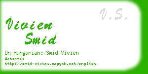 vivien smid business card